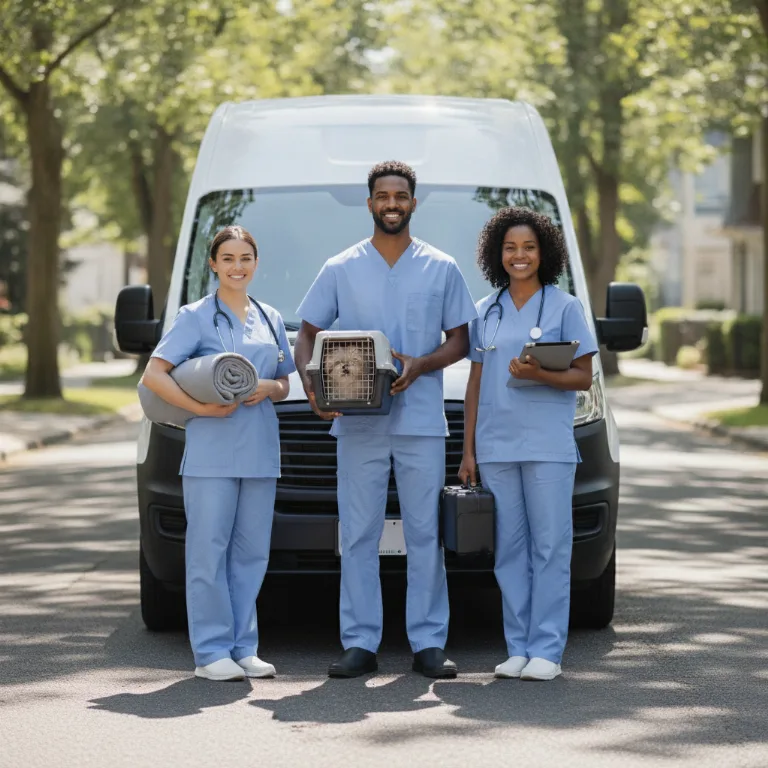 Vet team in Newton